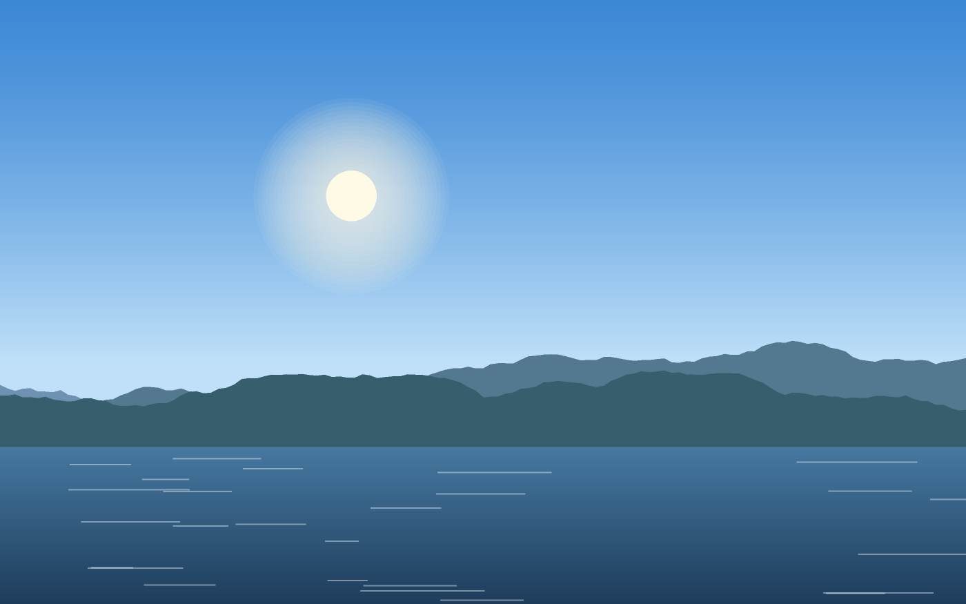 Landschapsillustratie