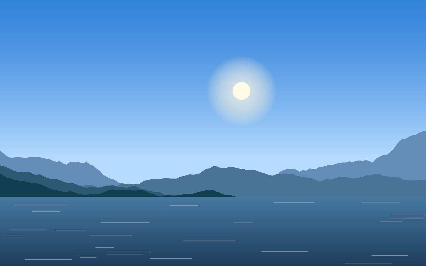 Ilustrace krajiny