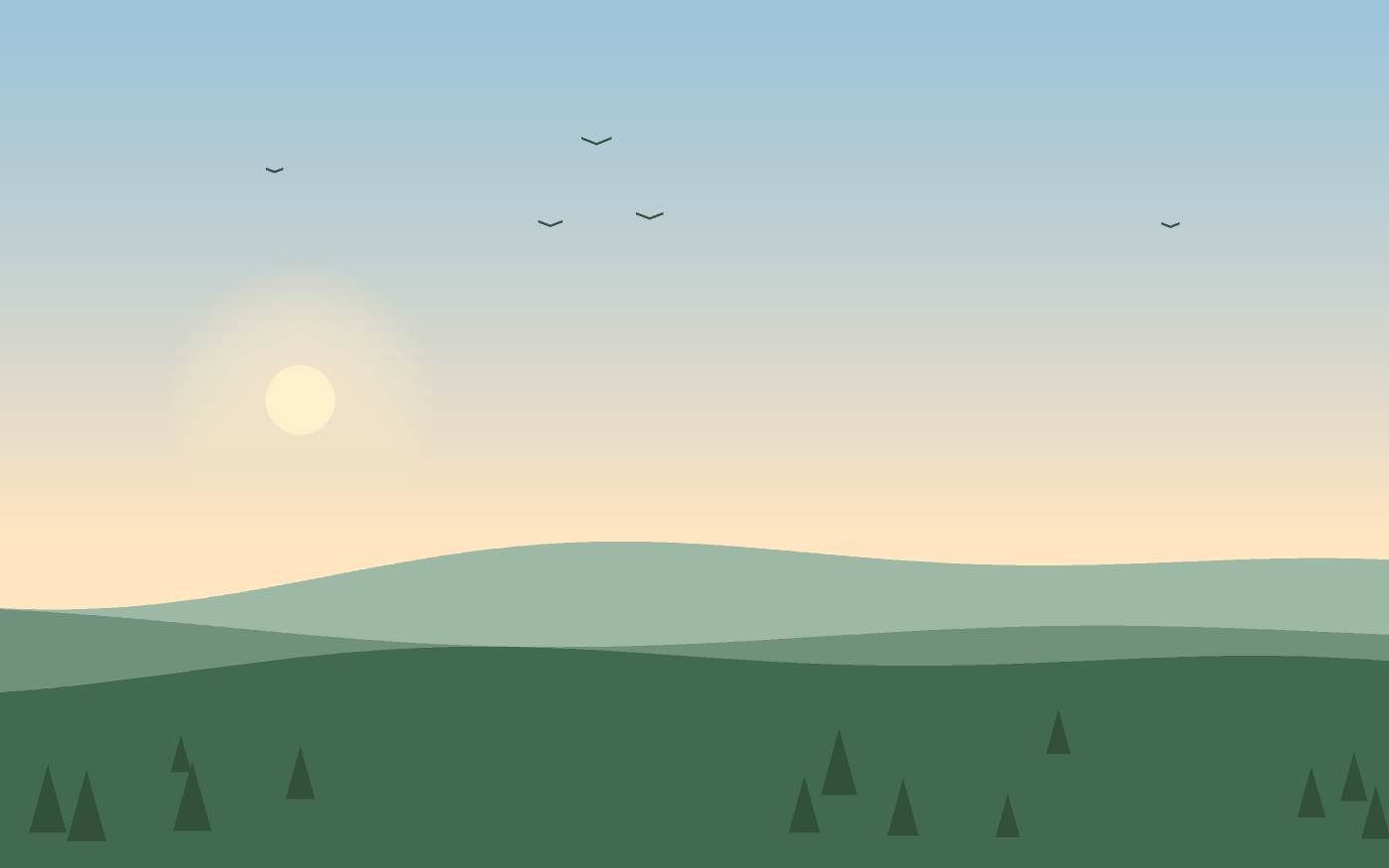 Landschaftsillustration