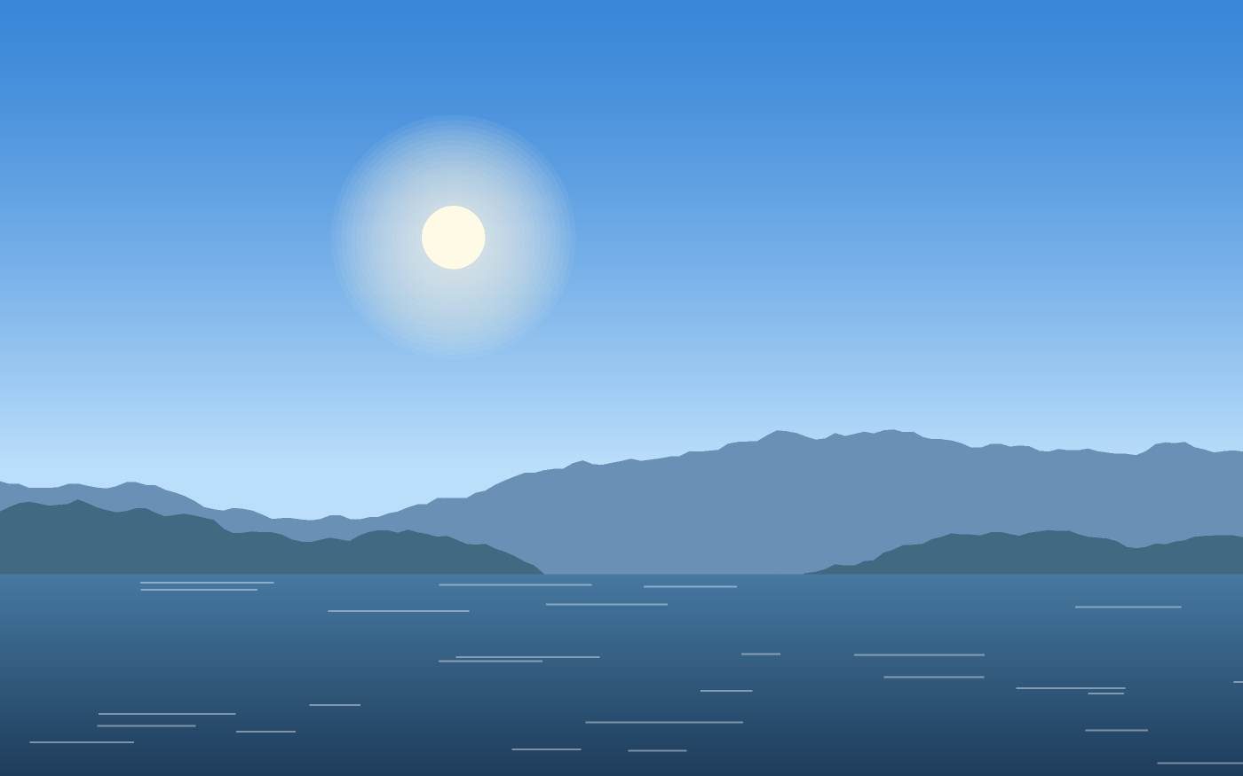 Landschaftsillustration
