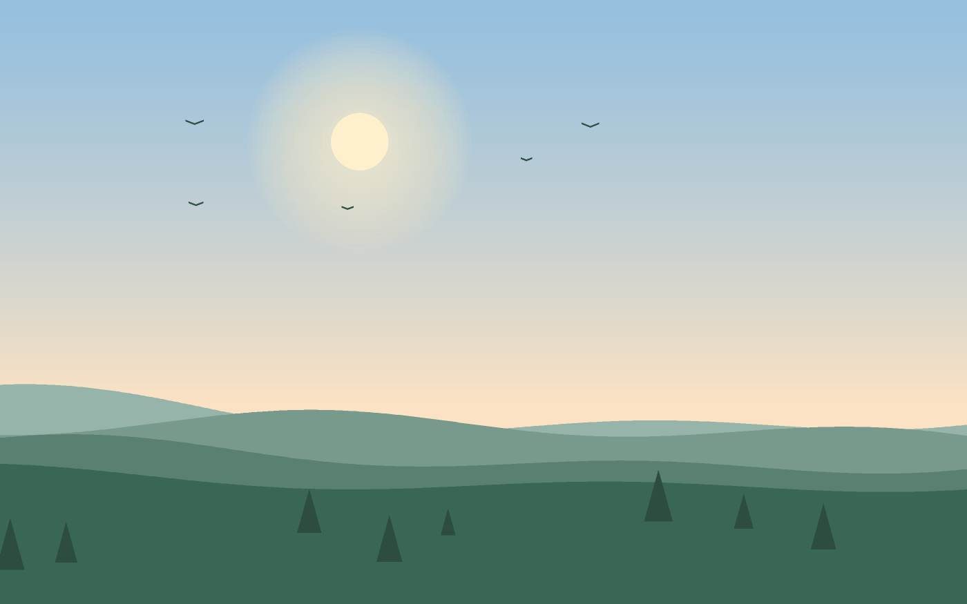 Landskabsillustration