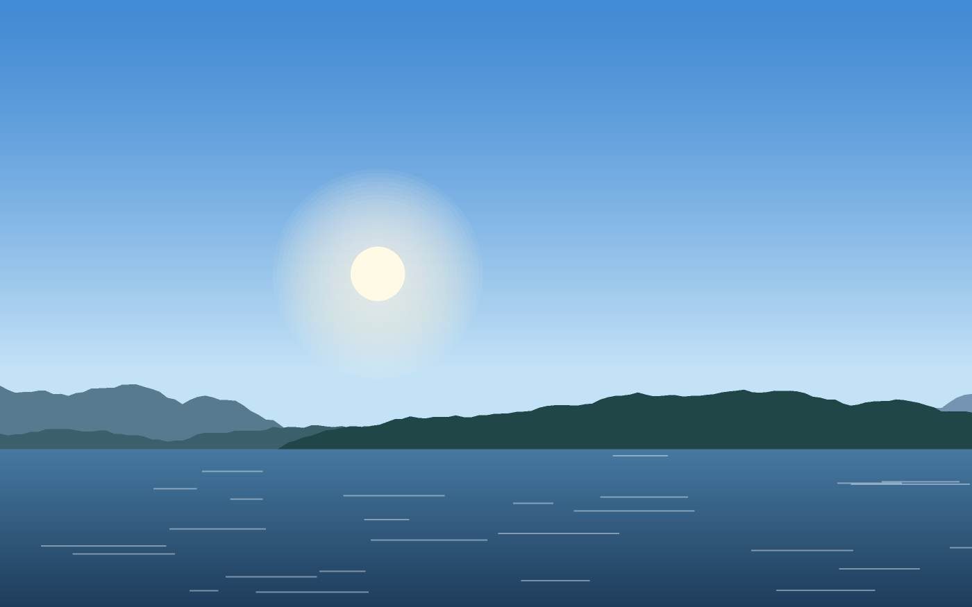 Landskabsillustration