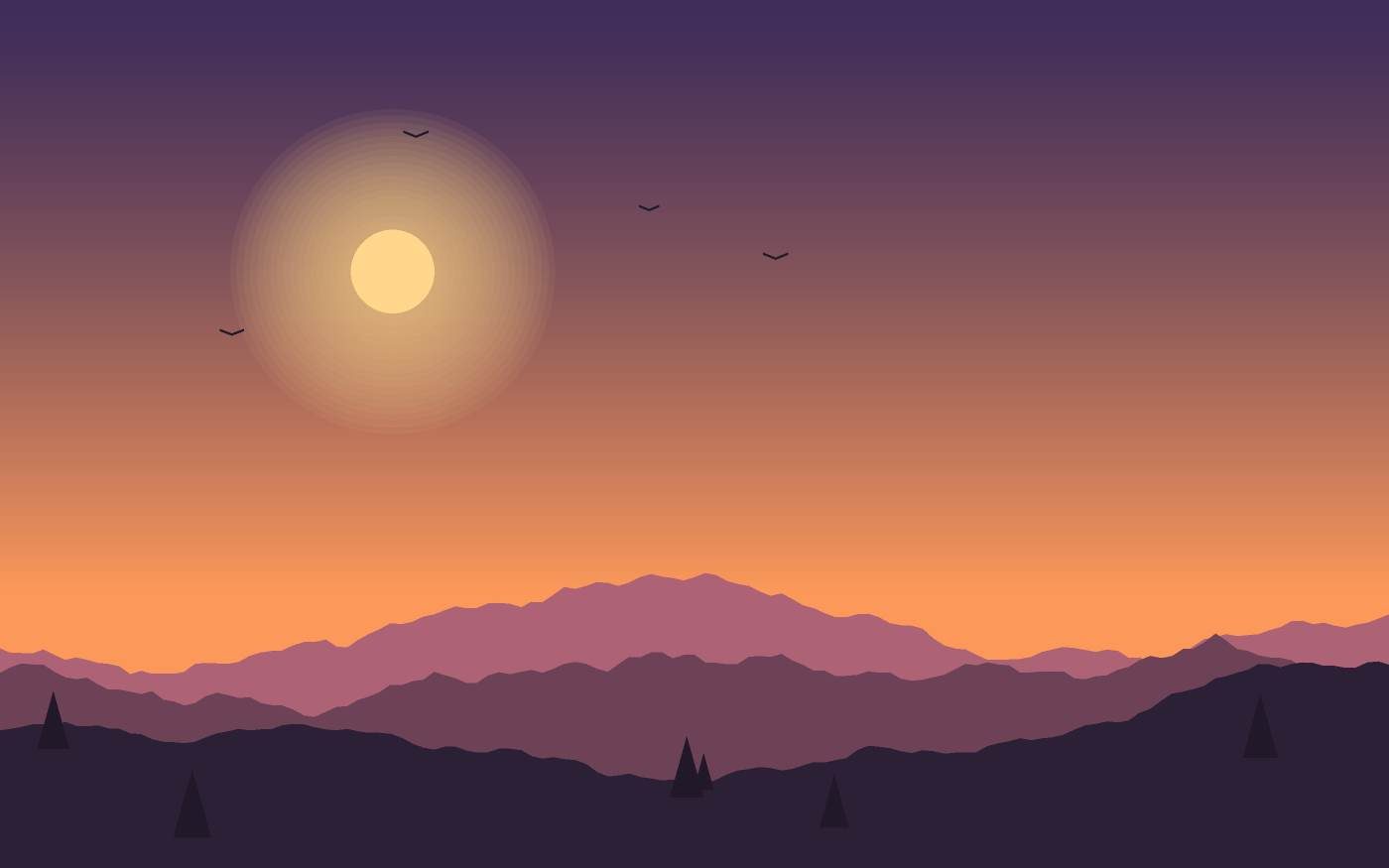 Illustration de paysage