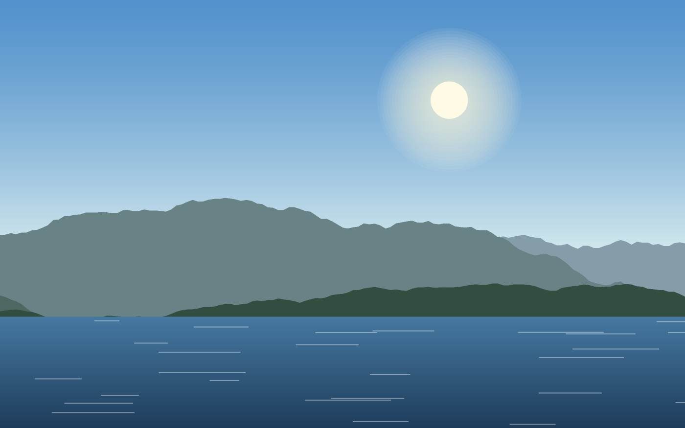 Illustration de paysage