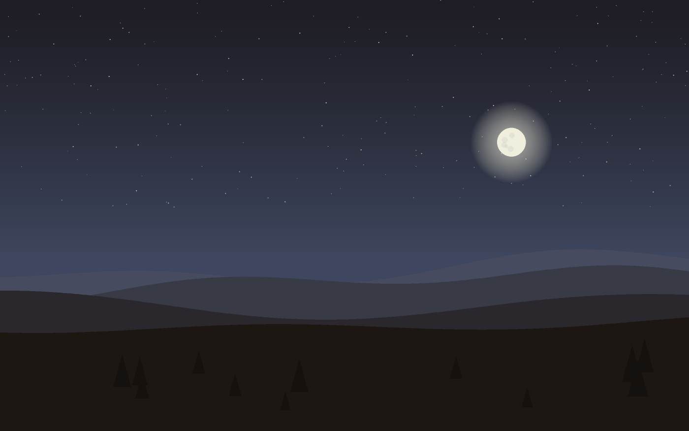 Illustrazione di un paesaggio