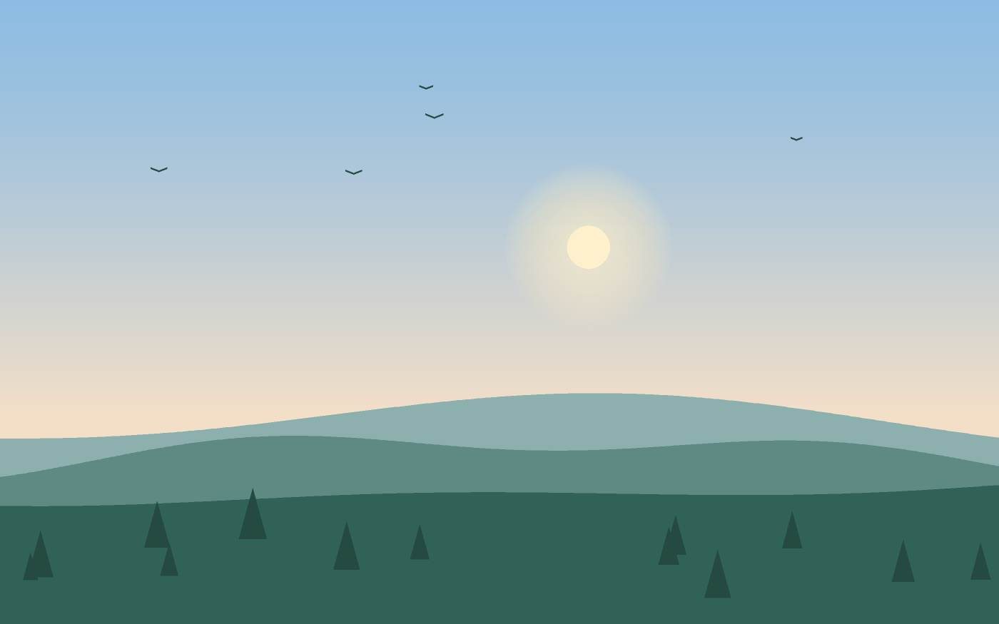 Landskapsillustration