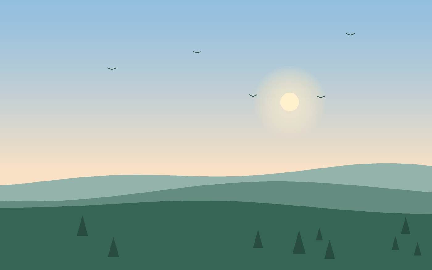 Landskapsillustration