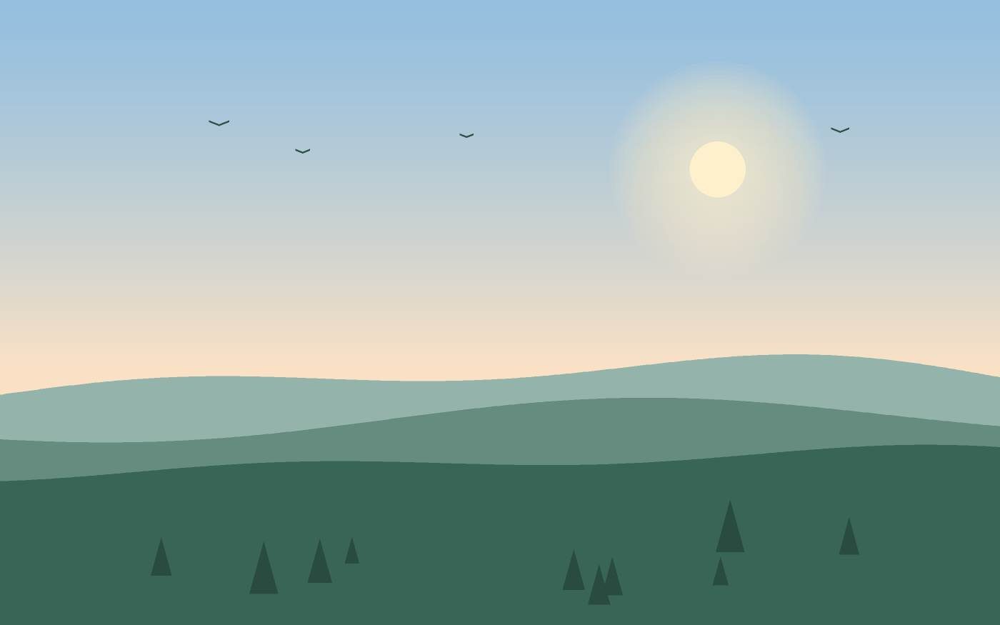 Landscape illustration