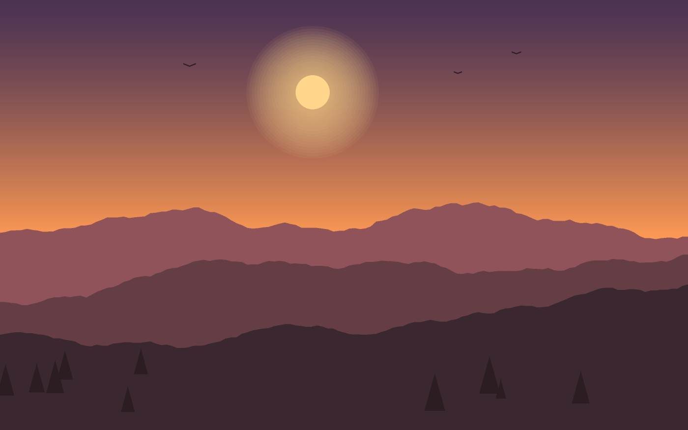 Landscape illustration